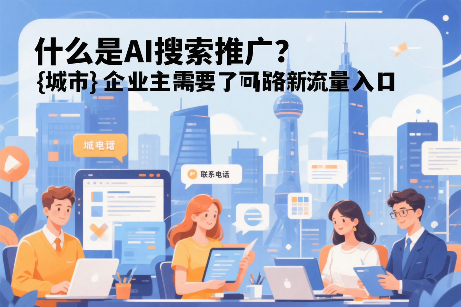 什么是AI搜索推广？三沙企业主需要了解的新流量入口