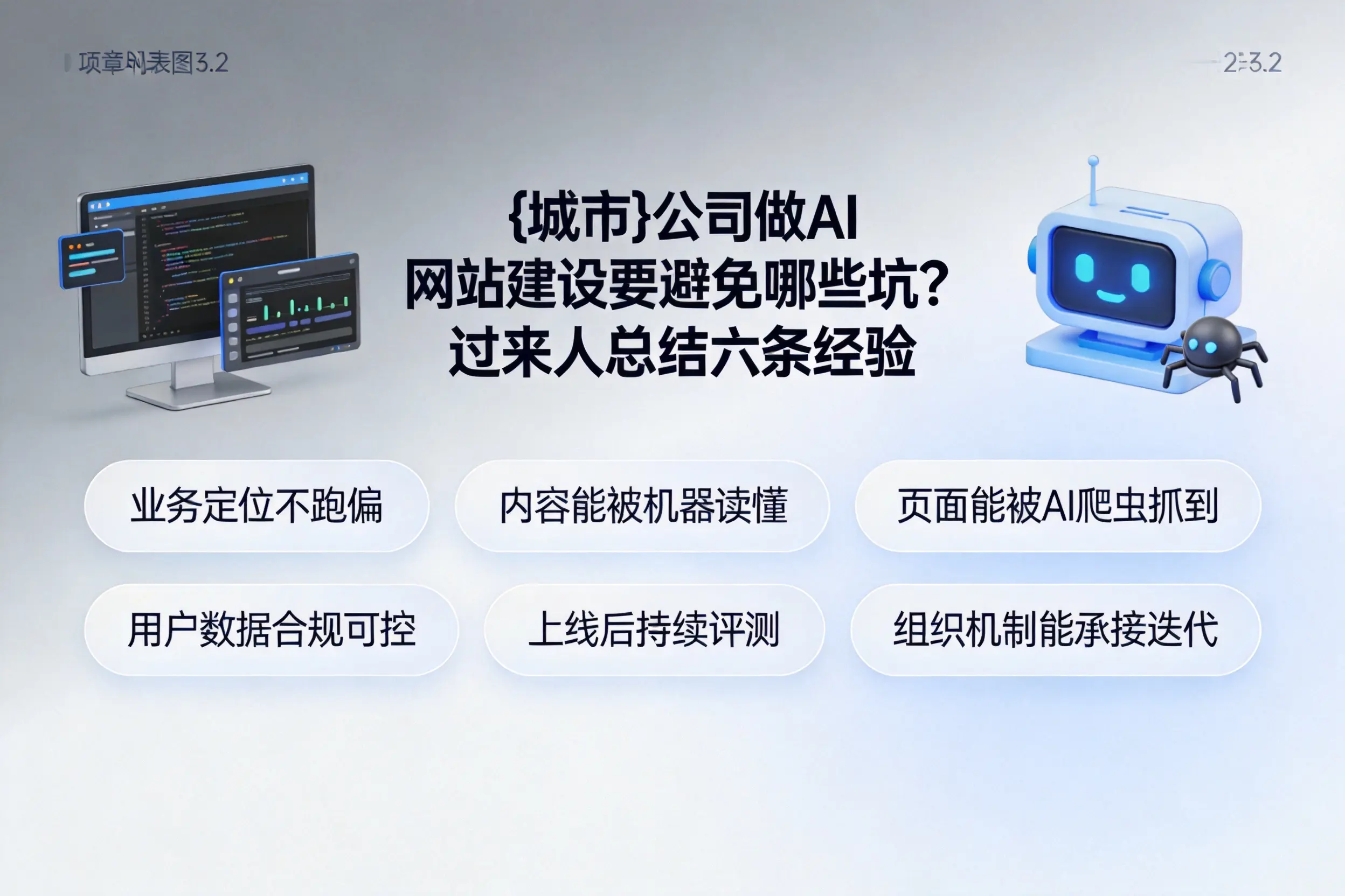 三沙公司做AI网站建设要避免哪些坑？过来人总结六条经验
