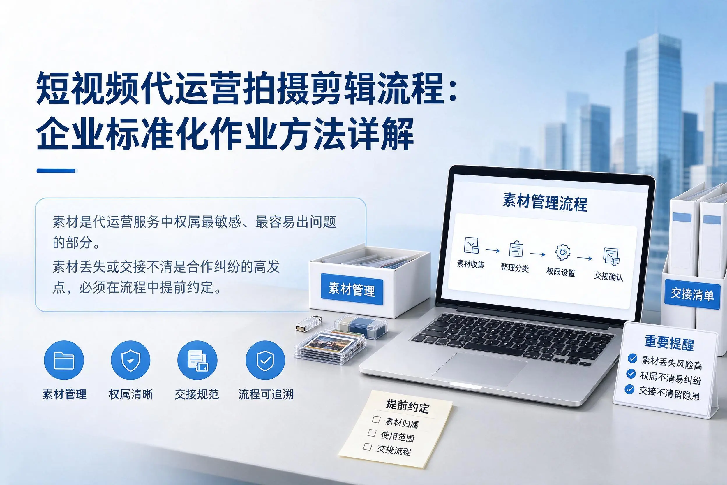 短视频代运营拍摄剪辑流程：三沙企业标准化作业方法详解